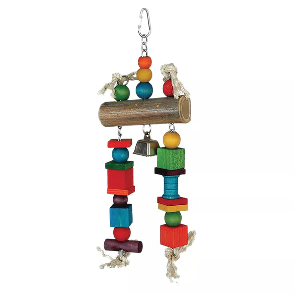 All Living Things® Bamboo Log Bird Toy