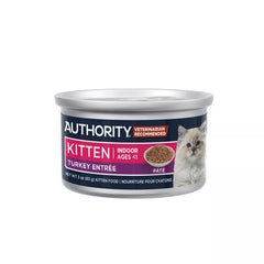 Authority® Everyday Health Indoor Kitten Cat Wet Food - 3 Oz, Pate, With-Grain