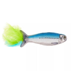 Whisker City® Refillable Fish Cat Toy - Catnip, Plush