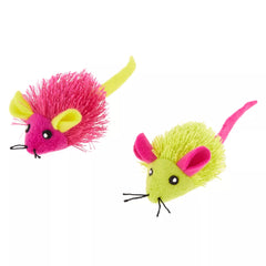 Whisker City® Silverfrenzy™ Fuzzy Mice Cat Toys - 2 Pack
