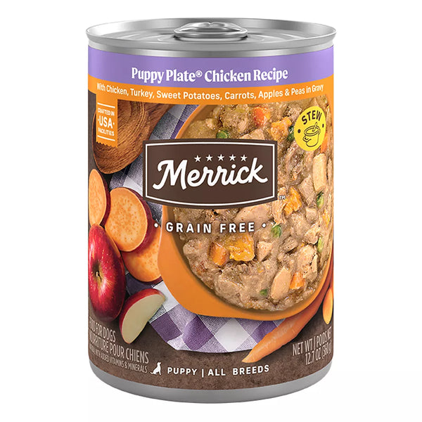 Merrick® Grain Free Puppy Plate Wet Dog Food - 12.7 oz