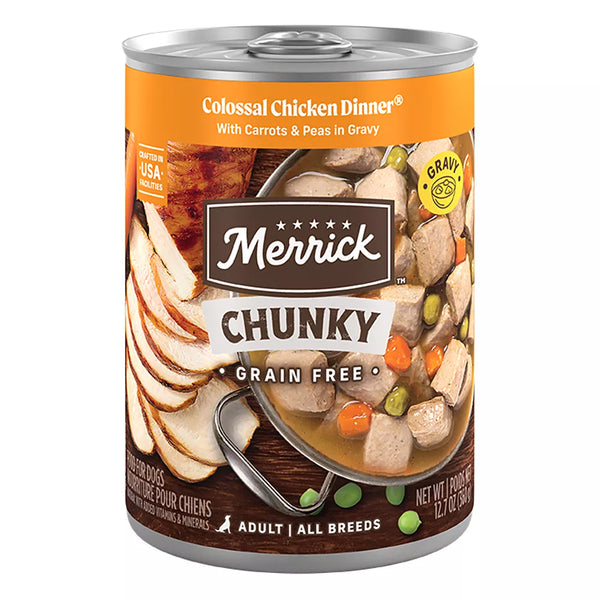 Merrick® Grain Free Chunky Adult Wet Dog Food - 12.7 Oz