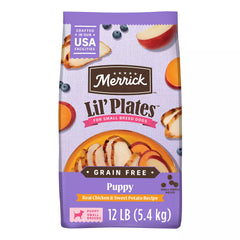 Merrick® Lil' Plates® Small Breed Puppy Dry Dog Food - Grain Free, Real Chicken & Sweet Potato