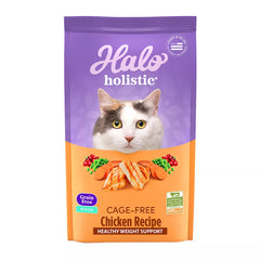 HALO® DreamCoat Indoor Healthy Weight Cat Food - Natural, Grain Free, Chicken & Chicken Liver Recipe