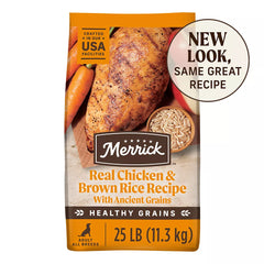 Merrick® Healthy Grains® Adult Dry Dog Food - Chicken & Brown Rice with Ancient Grains