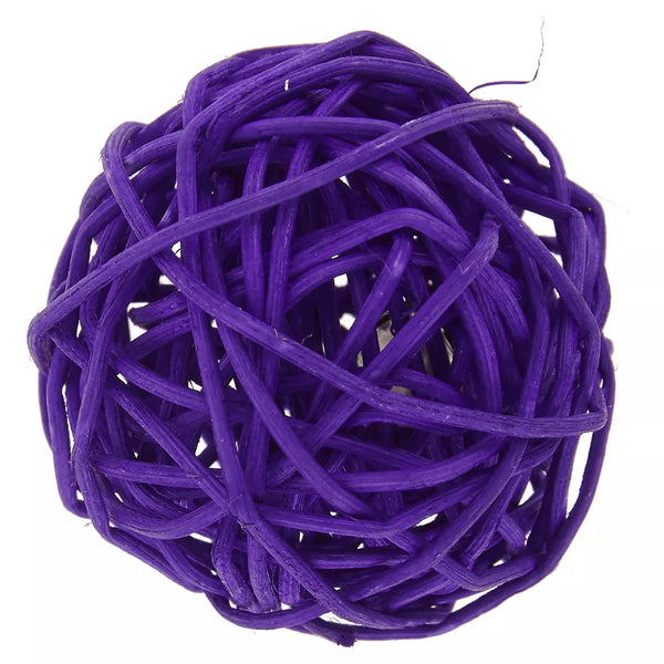 Whisker City® Wicker Ball Cat Toy - (COLOR VARIES)