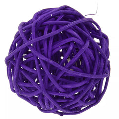 Whisker City® Wicker Ball Cat Toy - (COLOR VARIES)