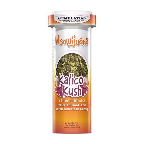 Meowijuana® Kalico Kush - Valerian Root & Catnip Blend