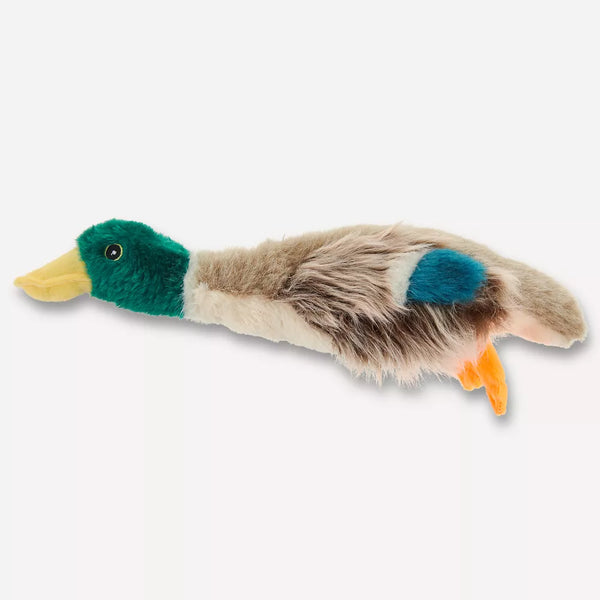 Joyhound® Crazy Comfy Realistic Duck Dog Toy - Plush, Squeaker