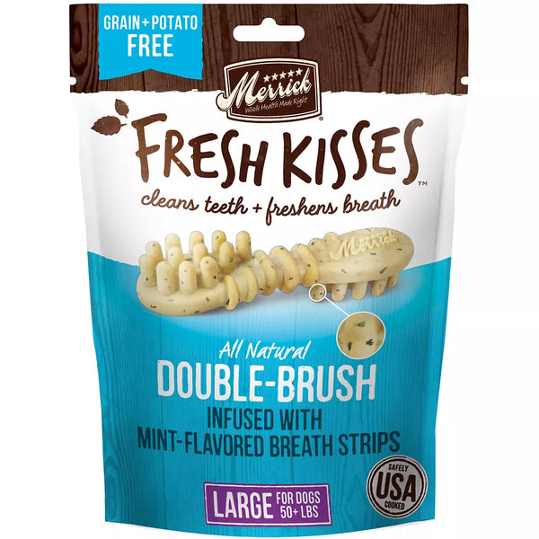 Merrick® Fresh Kisses® Large Breed Adult Dental Dog Treats - Mint