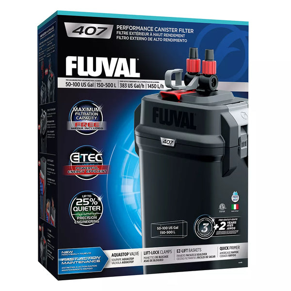 Fluval® 407 Performance Aquarium Canister Filter