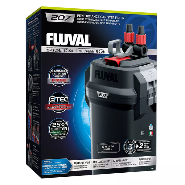 Fluval® 207 Performance Aquarium Canister Filter