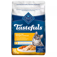 Blue Buffalo® Tastefuls™ Weight Control Adult Dry Cat Food, Natural , Chicken & Brown Rice