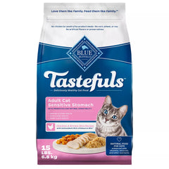 Blue Buffalo® Tastefuls™ Sensitive Stomach Adult Dry Cat Food, Natural , Chicken & Brown Rice