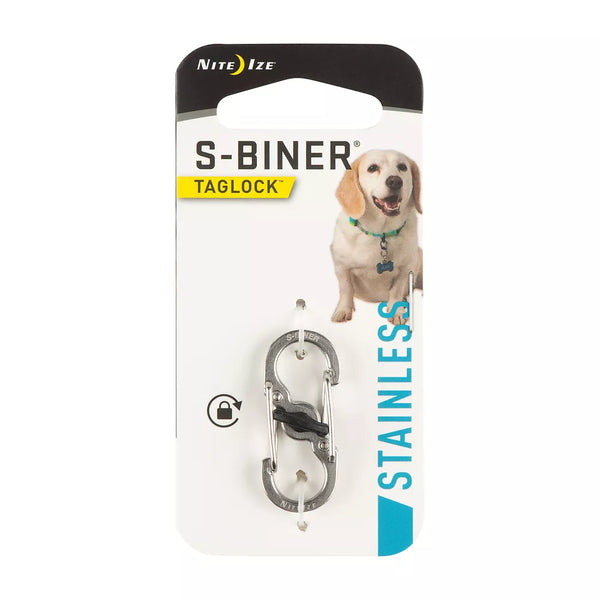 Nite Ize® S-Biner® Stainless Steel Pet TagLock™
