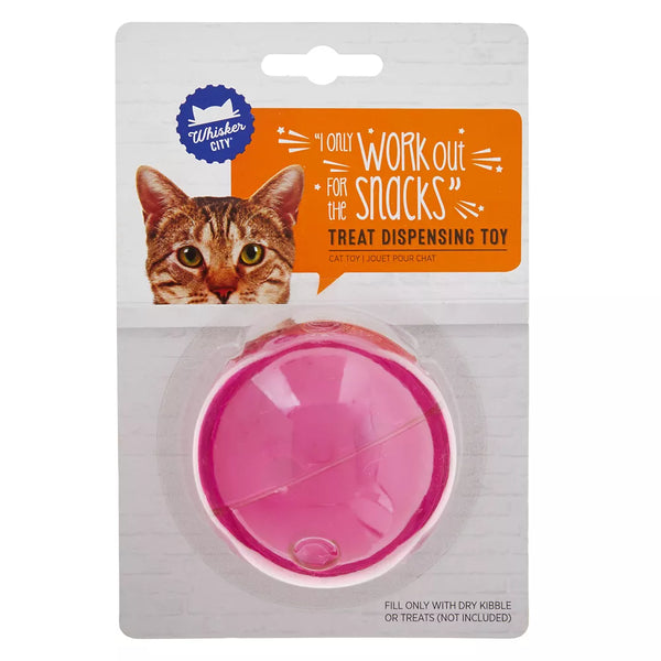 Whisker City® Rolling Treat Dispensing Cat Toy