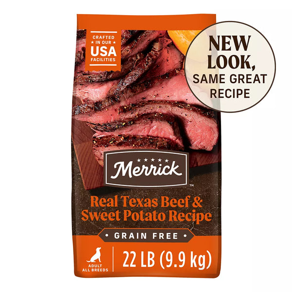 Merrick® Grain Free® Beef Flavored Adult Dry Dog Food - Real Texas Beef & Sweet Potato