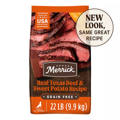 Merrick® Grain Free® Beef Flavored Adult Dry Dog Food - Real Texas Beef & Sweet Potato