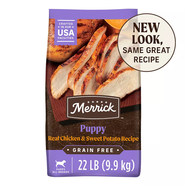 Merrick® Grain Free® Puppy Dry Dog Food - Real Chicken & Sweet Potato