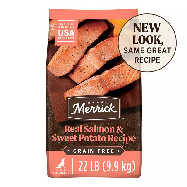Merrick® Grain Free® Adult Dry Dog Food - Real Salmon & Sweet Potato