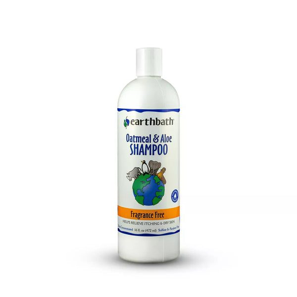 earthbath® Oatmeal & Aloe Pet Shampoo - Fragrance Free