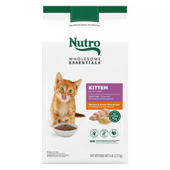 Nutro Wholesome Essentials ™ Kitten Dry Cat Food - Non-GMO, Natural, Chicken & Brown Rice
