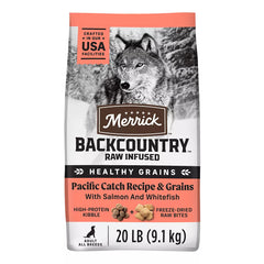 Merrick® Backcountry® Raw Infused Pacific Catch + Grains Adult Dry Dog Food - Salmon & Whitefish