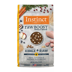 Instinct® Raw Boost® Whole Grain Kibble + Freeze-Dried Raw All Life Stages Dry Dog Food - Chicken