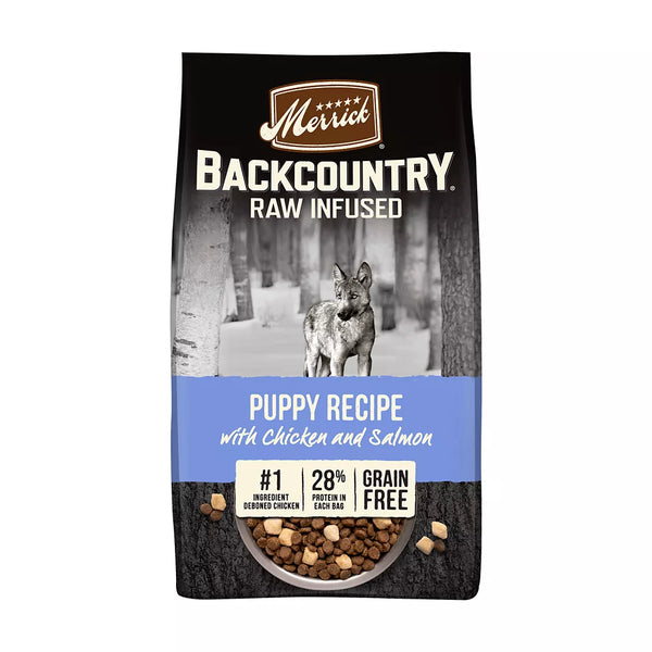 Merrick® Backcountry® Raw Infused Puppy Dry Dog Food - Grain Free, Chicken & Salmon