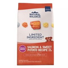 Natural Balance Limited Ingredient Small Breed Adult Dry Dog Food - Salmon & Sweet Potato
