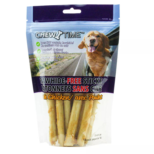 Chew Time™ Rawhide Free Sticks Dog Treat