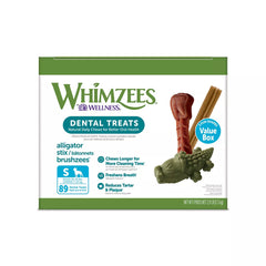 WHIMZEES Variety Value Pack Small Dental Dog Treat - Natural, 89 Count