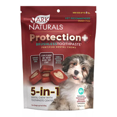 Ark Naturals® Protection Plus Brushless Toothpaste 5-in-1 Extra Small Dog Dental Chews