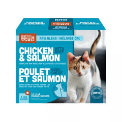 Hungry Hunter Chicken & Salmon with Beef Frozen Raw Cat Food