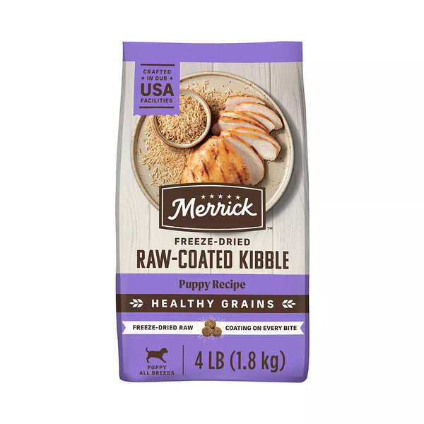 Merrick® Healthy Grains Raw-Coated Kibble Puppy Dry Dog Food - Chicken