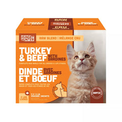 Hungry Hunter Turkey & Sardine with Beef Frozen Raw Cat Food