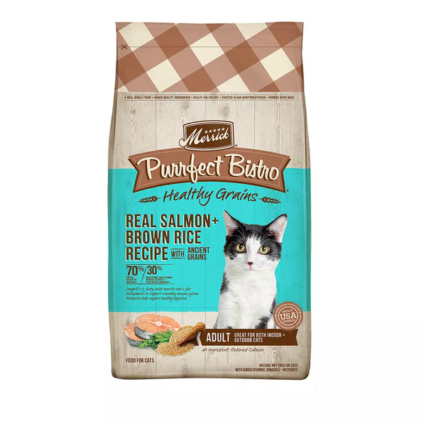 Merrick® Purrfect Bistro® All Life Stages Dry Cat Food - Salmon, No Artificial Colors or Flavors