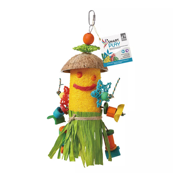 Hari Smart Play Loofah Man Bird Toy