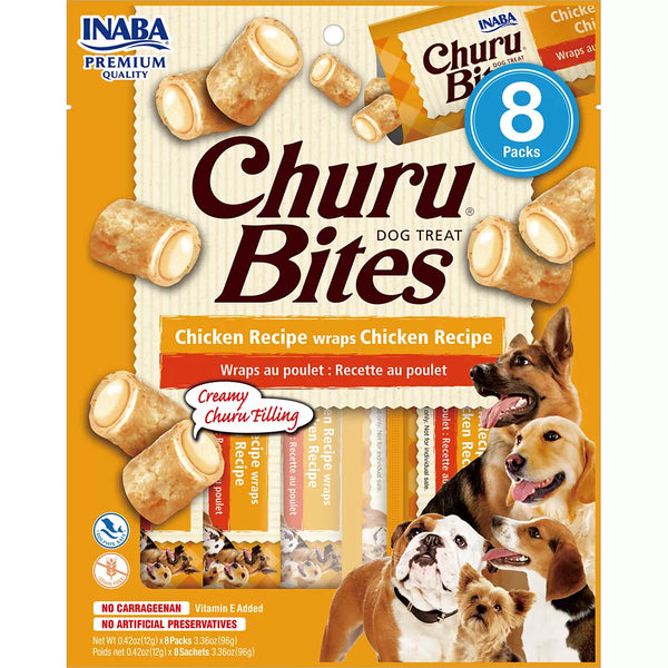 Inaba Churu Bites Dog Treats - Chicken