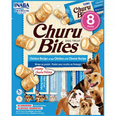 Inaba Churu Bites Dog Treats - Chicken & Cheese