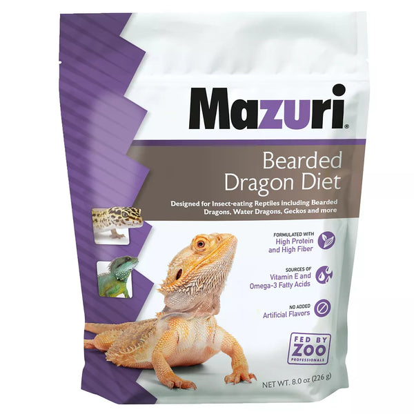 Mazuri Bearded Dragon Diet