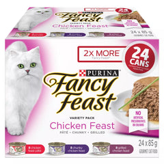 Fancy Feast® Chicken Feast Wet Cat Food Variety Pack