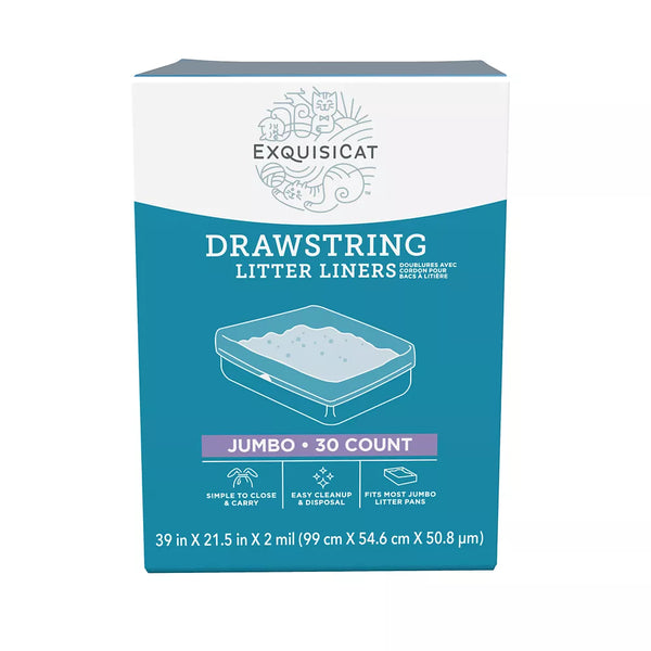 ExquisiCat® Drawstring Litter Liners