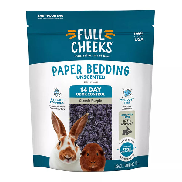 Full Cheeks™ Odor Control Small Pet Crumbled Paper Bedding - Purple