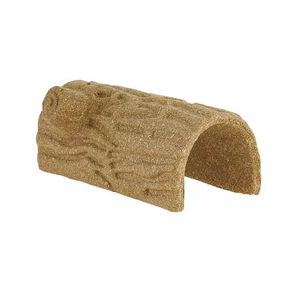 Full Cheeks™ Small Pet Hide Edible Hay Hideaway Log