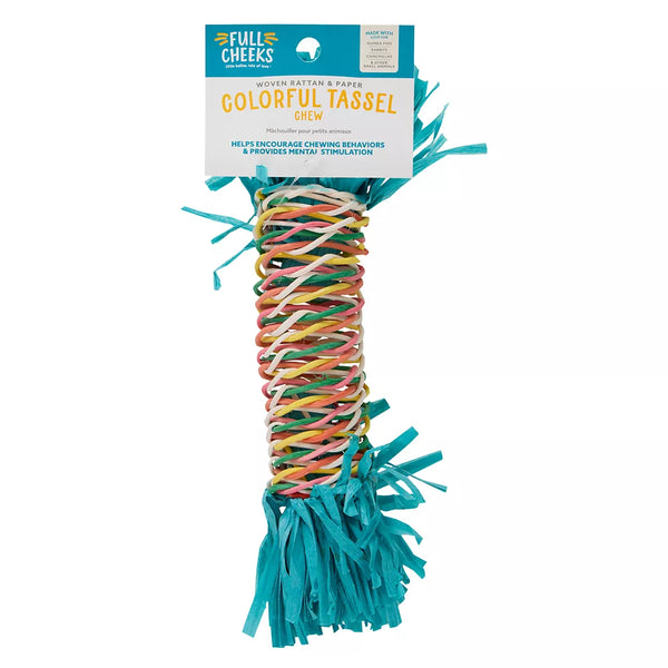 Full Cheeks™ Small Pet Multi Color Tassel Chew