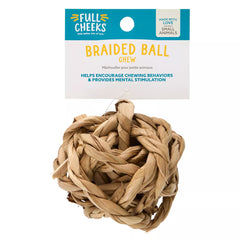 Full Cheeks™ Small Pet Braided Ball Chew