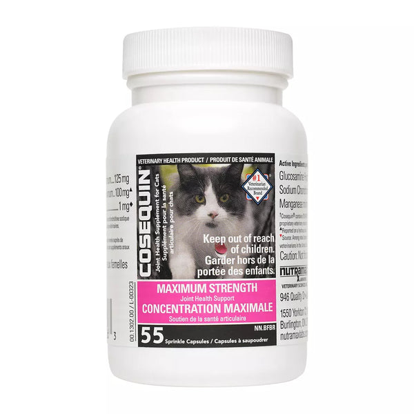 COSEQUIN Maximum Strength Joint Health Supplements for Cats