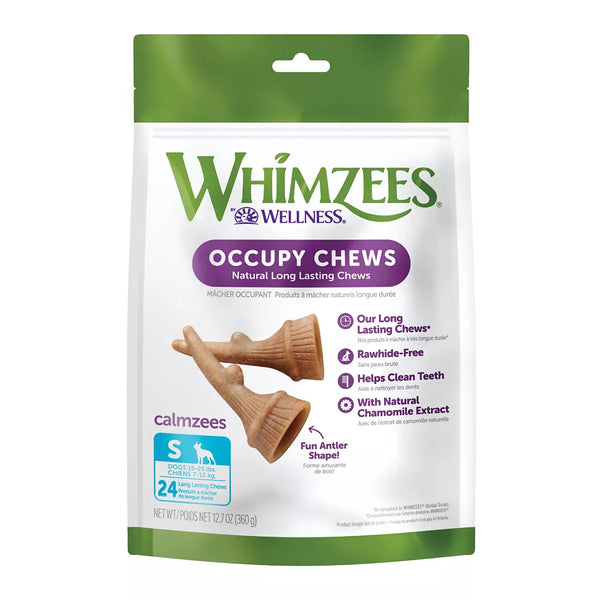 Whimzees Occupy Long Lasting Small Dog Chews - Rawhide Free, Vegetable