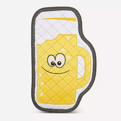 Joyhound® Rip Roarin' Tough Beer Dog Toy - Squeaker